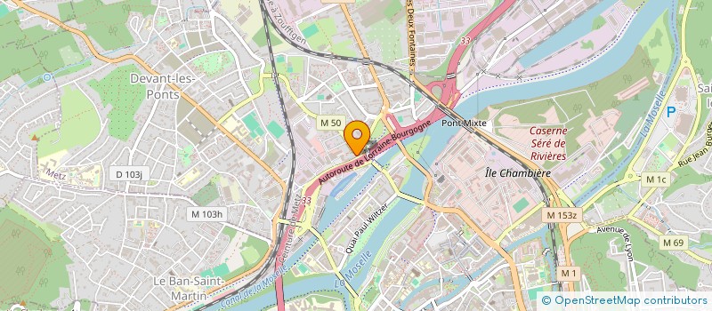 localisation de l'entreprise EXO DELICES  METZ