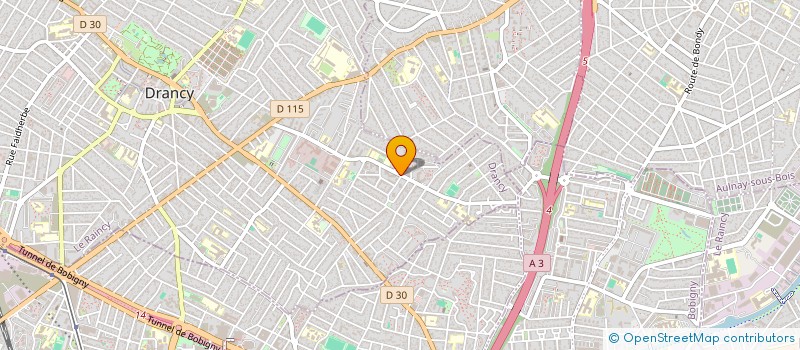 localisation de l'entreprise EXO DRANCY à DRANCY