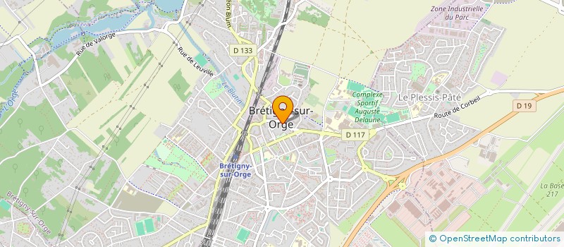 localisation de l'entreprise EXO EYDEN  BRETIGNY-SUR-ORGE