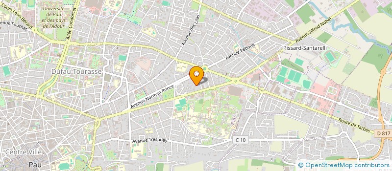 localisation de l'entreprise EXO-INVEST-RENO CONSTRUCTIONS à PAU
