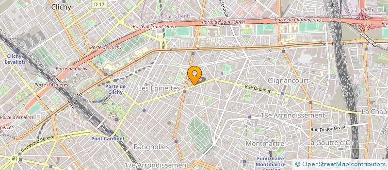 localisation de l'entreprise EXO MAKINA  PARIS