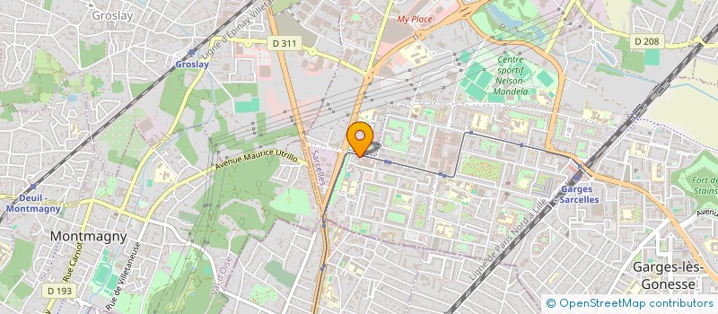 localisation de l'entreprise EXO.MAPENDO.COM à SARCELLES