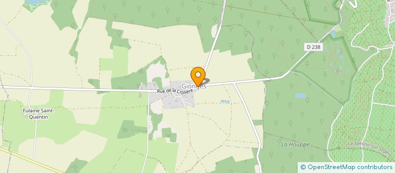 localisation de l'entreprise EXO SOUND & LIGHT  BLANCS-COTEAUX