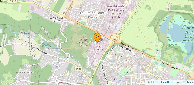 localisation de l'entreprise EXO7 ELECTRONIC à TRAPPES