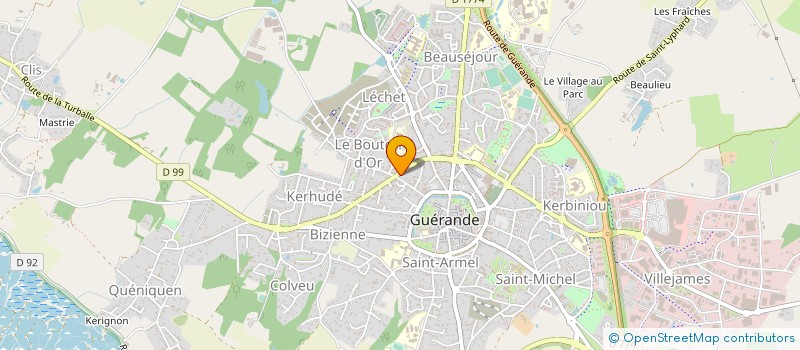 localisation de l'entreprise EXOBAT  SAINT-MOLF