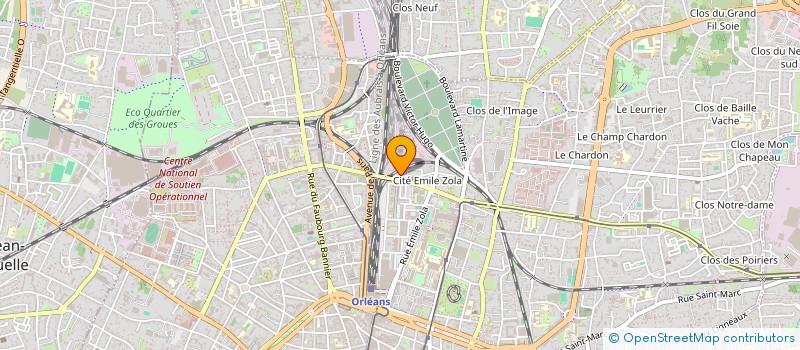 localisation de l'entreprise EXOCOM  ORLEANS