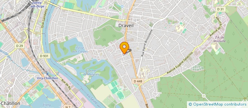 localisation de l'entreprise EXOCOM DRAVEIL  DRAVEIL