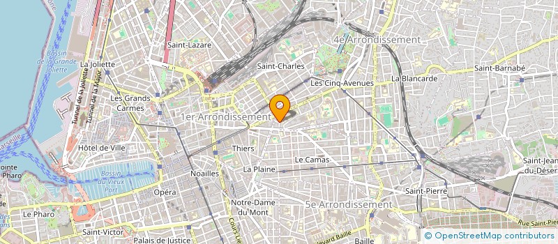 localisation de l'entreprise EXOCORPUS PRODUCTIONS à MARSEILLE