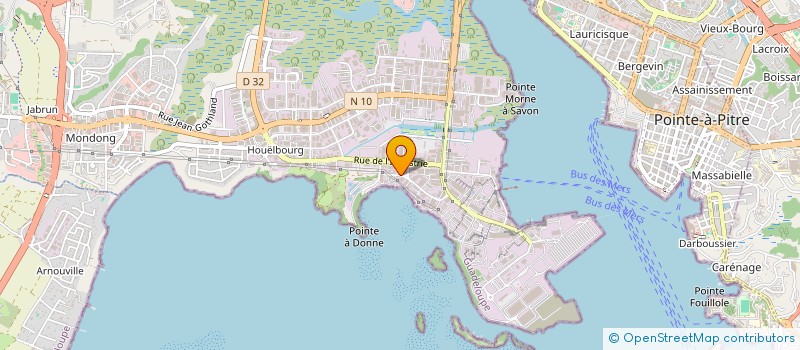 localisation de l'entreprise EXODATA BI  BAIE-MAHAULT