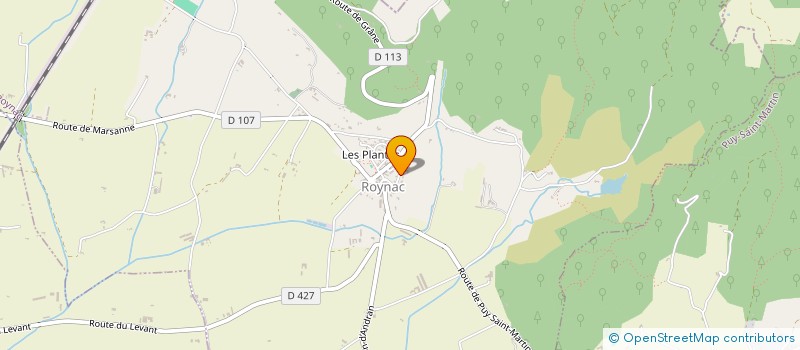 localisation de l'entreprise EXODE  SAINT-MARCEL-LES-SAUZET