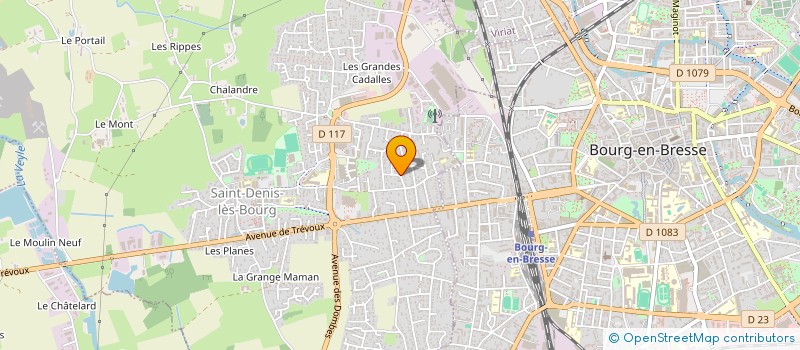 localisation de l'entreprise EXODE EXPERTISES à SAINT-DENIS-LES-BOURG