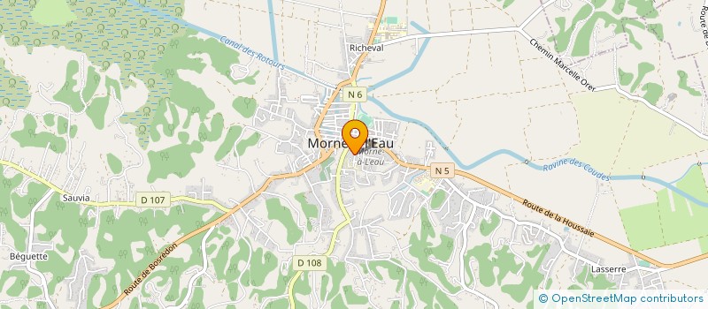 localisation de l'entreprise EXODELYS à MORNE A L'EAU