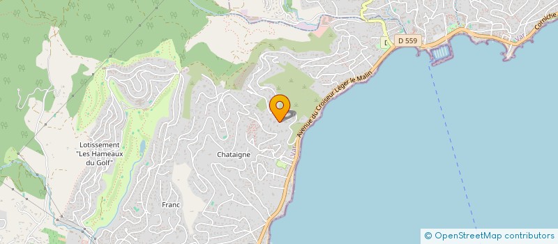 localisation de l'entreprise EXODUS à SAINTE-MAXIME