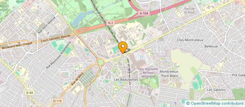 localisation de l'entreprise EXODUS LOGISTICS SOLUTIONS à AULNAY-SOUS-BOIS