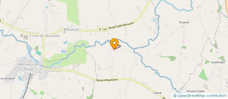 localisation de l'entreprise EXOEX IT SERVICES  ROUMAGNE