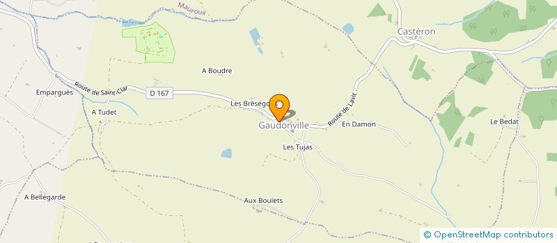 localisation de l'entreprise EXOGEN  GAUDONVILLE