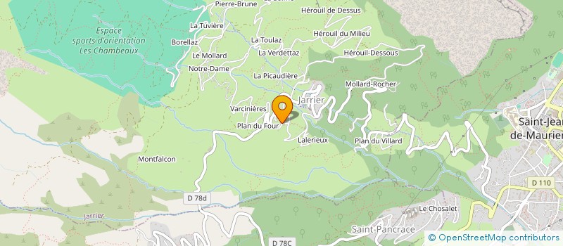 localisation de l'entreprise EXOLIGNA  JARRIER