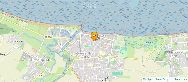 localisation de l'entreprise EXOLUTION FORMATION  GRAYE-SUR-MER