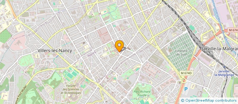 localisation de l'entreprise EXON BUSINESS à NANCY
