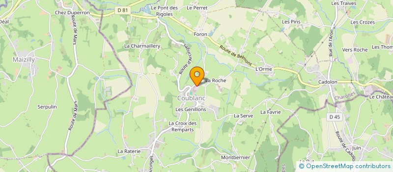 localisation de l'entreprise EXONIDO BY AGDE  COUBLANC