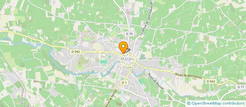 localisation de l'entreprise EXOPHORIE  MAZAN