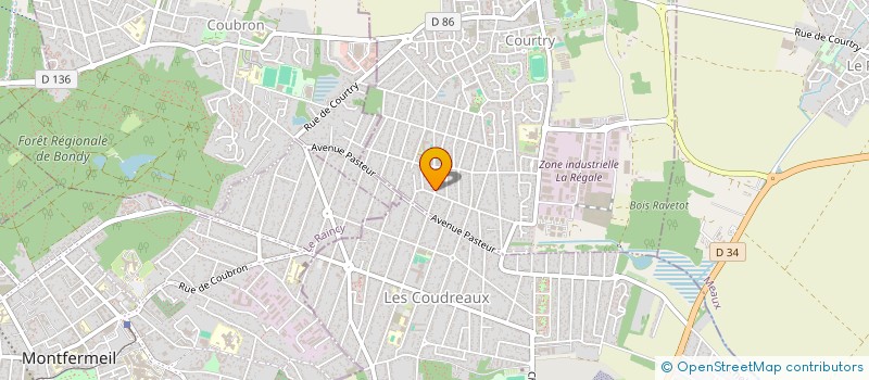 localisation de l'entreprise EXOPRIMA à COURTRY
