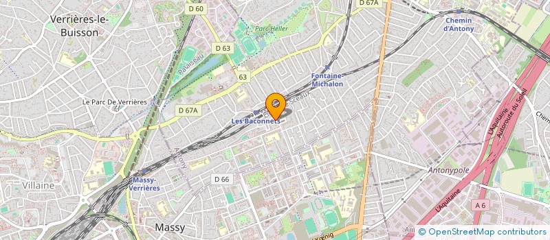 localisation de l'entreprise EXOPRIX à ANTONY