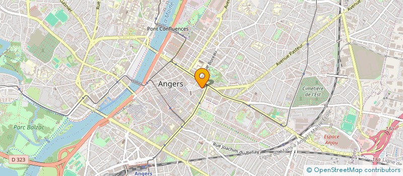 localisation de l'entreprise EXOPROD à ANGERS