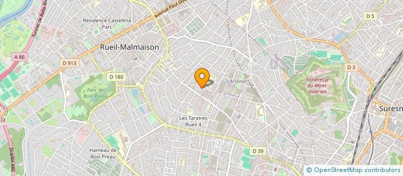localisation de l'entreprise EXORDE à RUEIL-MALMAISON