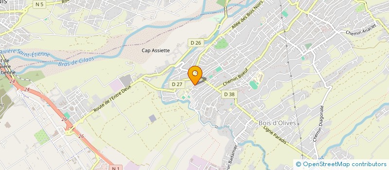 localisation de l'entreprise EXOS FORMATION à SAINT-PIERRE