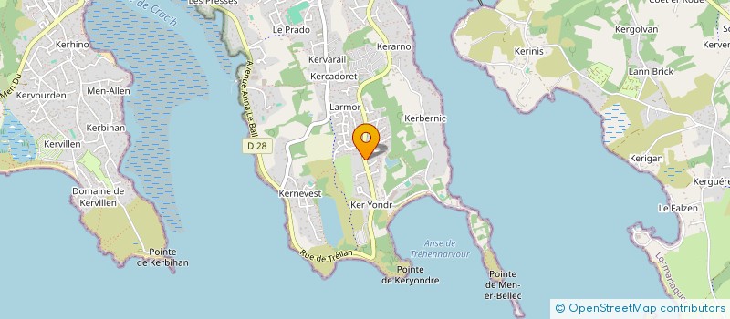 localisation de l'entreprise EXOSEAS50  BRECH