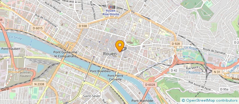 localisation de l'entreprise EXOSYS à ROUEN