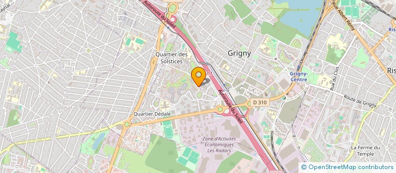 localisation de l'entreprise EXOT AGENCEMENT à GRIGNY