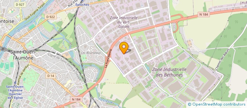 localisation de l'entreprise EXOTEST PSI2 à SAINT-OUEN-L'AUMONE