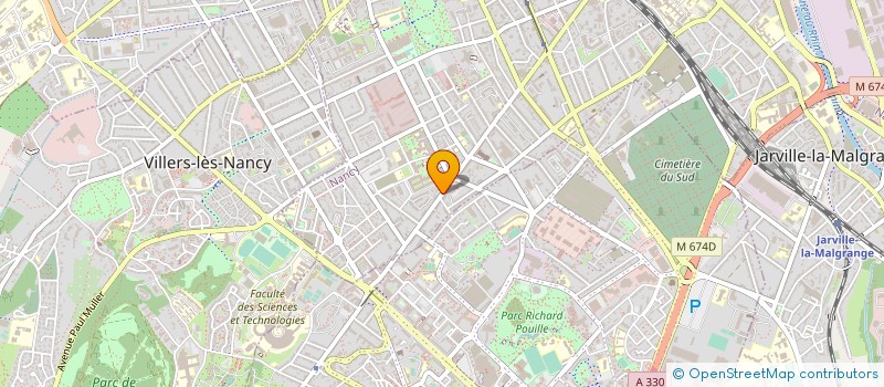 localisation de l'entreprise EXOTI'CARS  NANCY