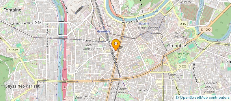 localisation de l'entreprise EXOTIC BINDO à GRENOBLE