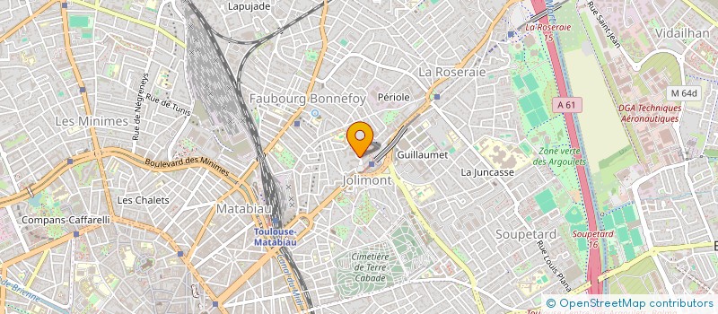 localisation de l'entreprise EXOTIC PRODUCTION à TOULOUSE