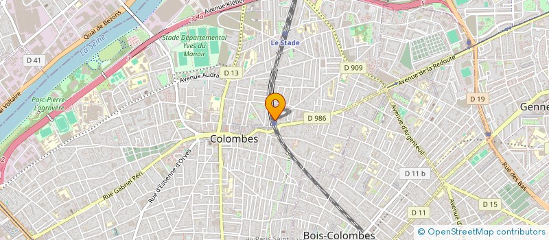 localisation de l'entreprise EXOTIQUE AU MARCHE DE LIBERTE à COLOMBES