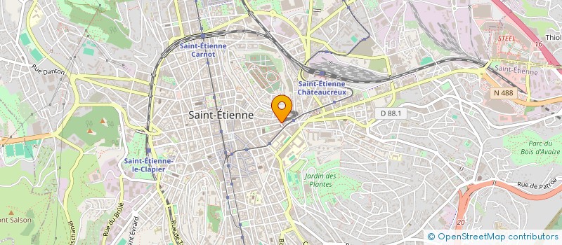 localisation de l'entreprise EXOTIQUE DE LA REPUBLIQUE à SAINT-ETIENNE