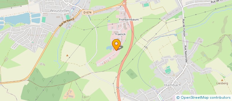 localisation de l'entreprise EXOTIQUE EXTERIEUR  WOUSTVILLER