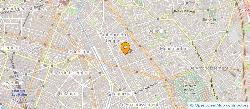 localisation de l'entreprise EXOTIQUE ST ISIDORE  PARIS