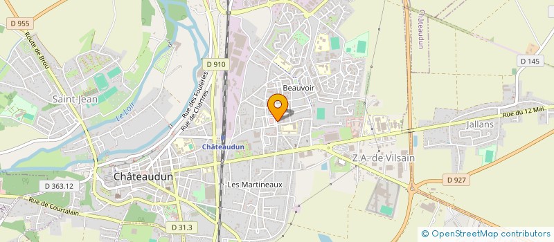 localisation de l'entreprise EXOTIQUE T.A.M &FILS à CHATEAUDUN