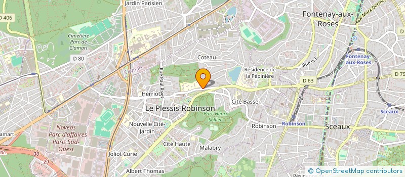 localisation de l'entreprise EXOTRIP à LE PLESSIS-ROBINSON