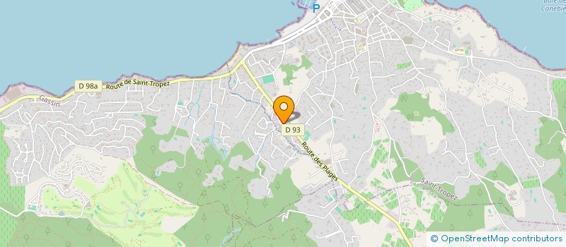 localisation de l'entreprise EXOUSIA à SAINT-TROPEZ