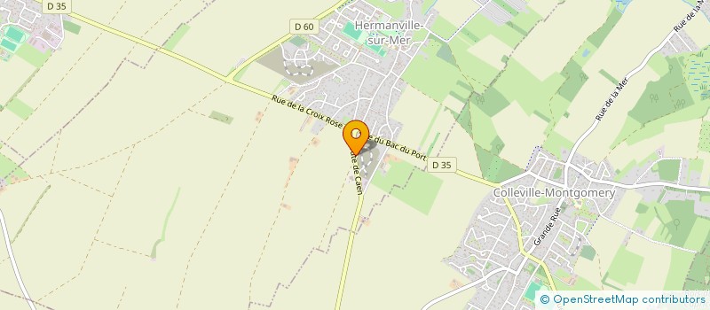 localisation de l'entreprise EXP  COLLEVILLE-MONTGOMERY