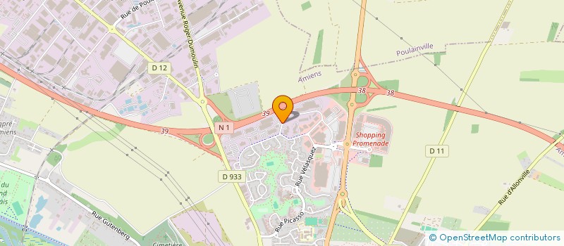 localisation de l'entreprise EXP'AIR à AMIENS
