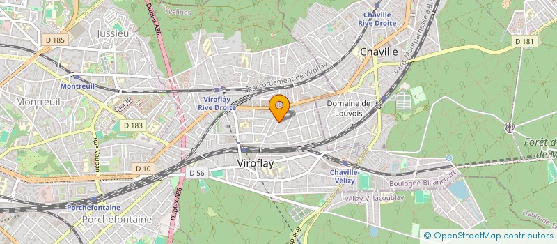 localisation de l'entreprise EXP CAPITAL  VIROFLAY