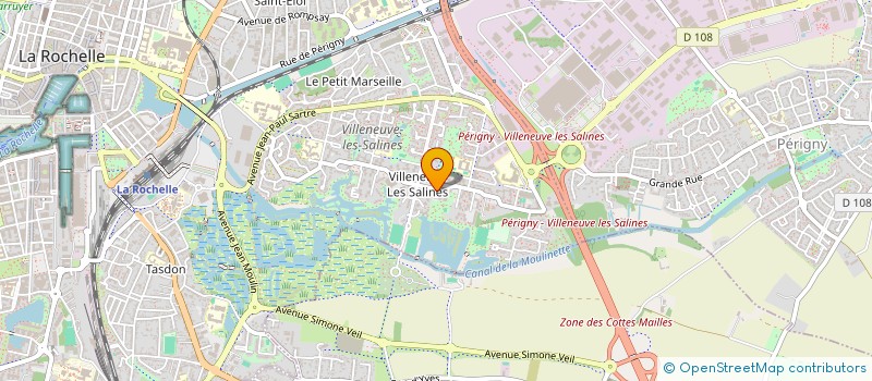 localisation de l'entreprise EXP'HAIR BARBER  LA ROCHELLE