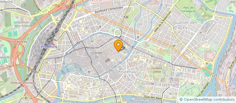 localisation de l'entreprise EXP'OSE à STRASBOURG