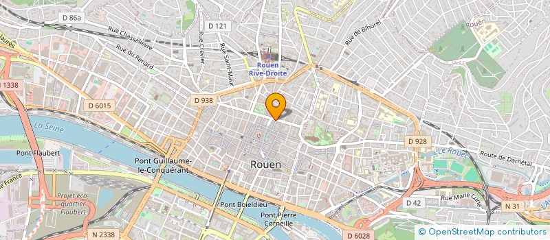 localisation de l'entreprise EXP PAINT à ROUEN